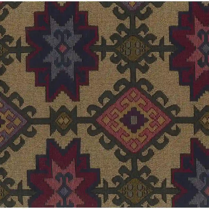 Repose-pieds Bali de 18 po avec coussin en tapisserie