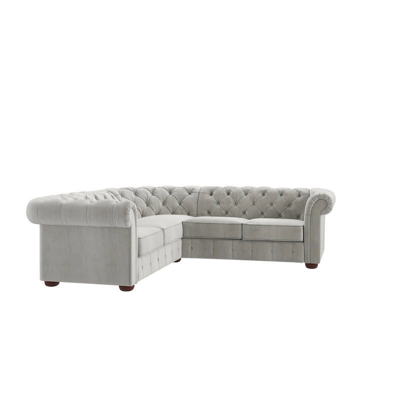 Knightsbridge Scrolled Arm Chesterfield Sectional by iNSPIRE Q Artisan