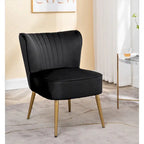 Us Pride Furniture Sauter 23.2 Wide Mid-Century Modern Microfiber Accent Chair