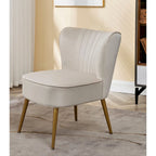 Us Pride Furniture Sauter 23.2 Wide Mid-Century Modern Microfiber Accent Chair