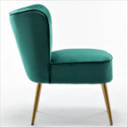 Us Pride Furniture Sauter 23.2 Wide Mid-Century Modern Microfiber Accent Chair