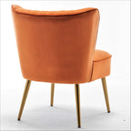 Us Pride Furniture Sauter 23.2 Wide Mid-Century Modern Microfiber Accent Chair