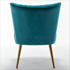 Us Pride Furniture Sauter 23.2 Wide Mid-Century Modern Microfiber Accent Chair