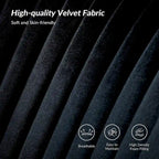 Delicia 3 Piece High-Quality Velvet Fabric Living Room Set with Sturdy Legs by HULALA HOME