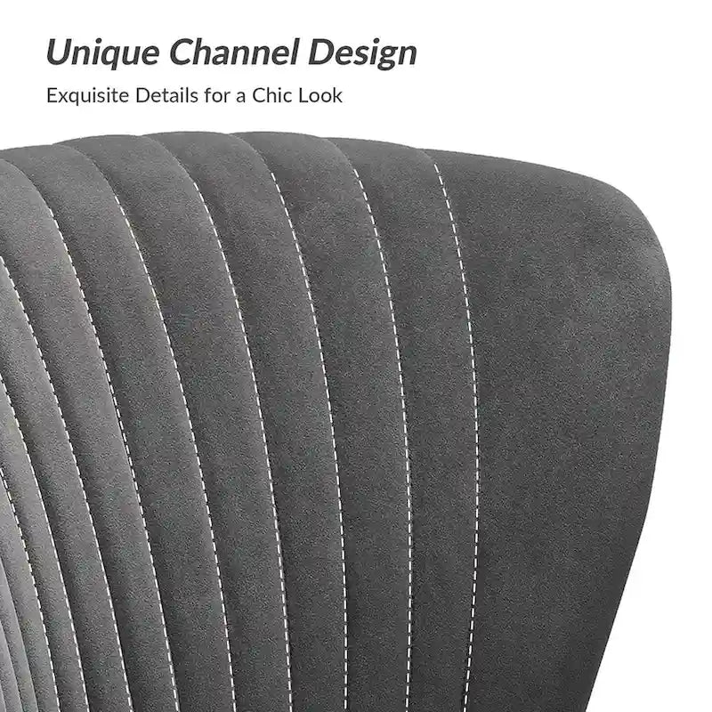 Delicia 3 Piece High-Quality Velvet Fabric Living Room Set with Sturdy Legs by HULALA HOME