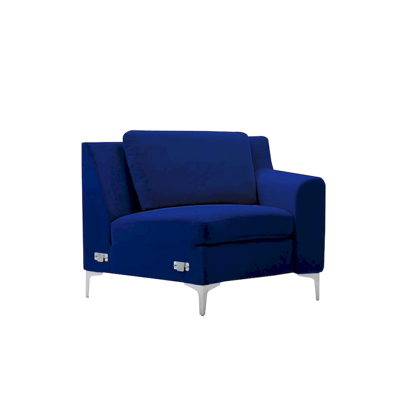 136 Velvet Semicircle couch Modular Curve Sectional Sofa
