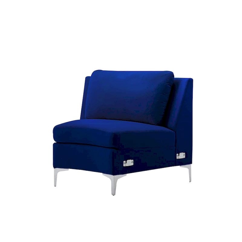 136 Velvet Semicircle couch Modular Curve Sectional Sofa