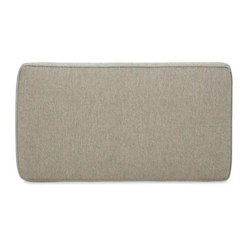 Elbiani Gray Ottoman