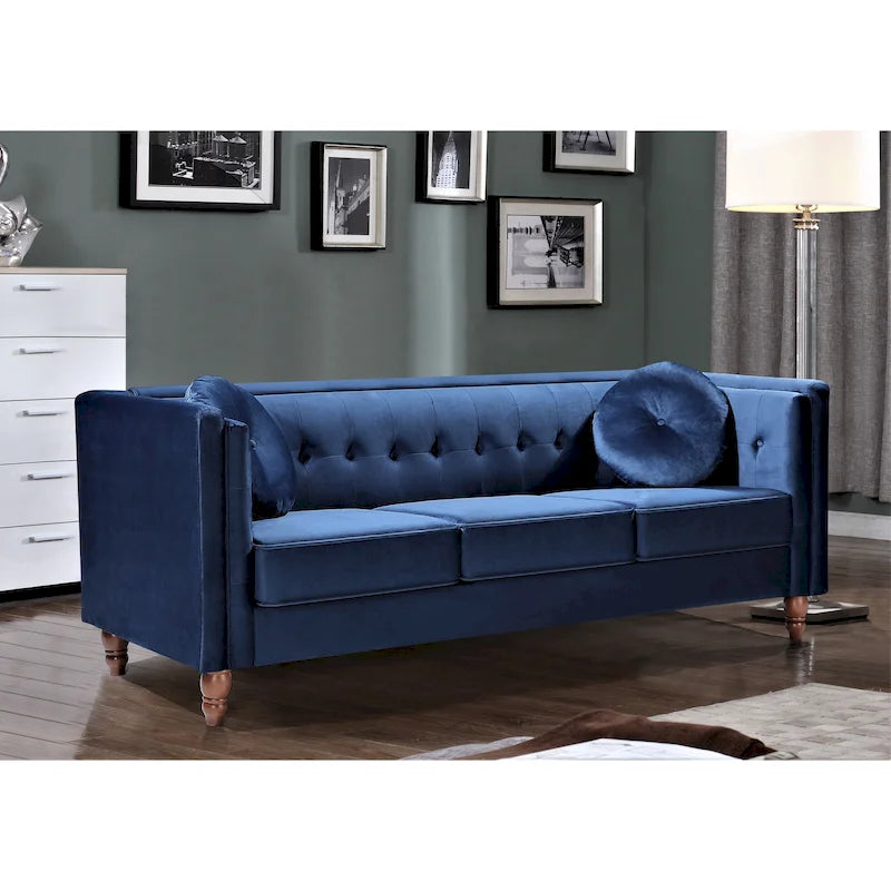 Canapé Chesterfield Roberta Velours