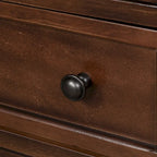 3-Drawer Storage Wood Cabinet, End Table with Pull out Tray