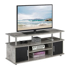 Meuble TV avec placards et étagères Designs2Go Monterey 55 pouces de Convenience Concepts