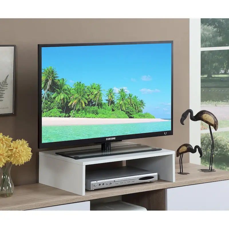Rehausseur de télévision/moniteur compact Designs2Go de Convenience Concepts pour téléviseurs jusqu'à 26 pouces