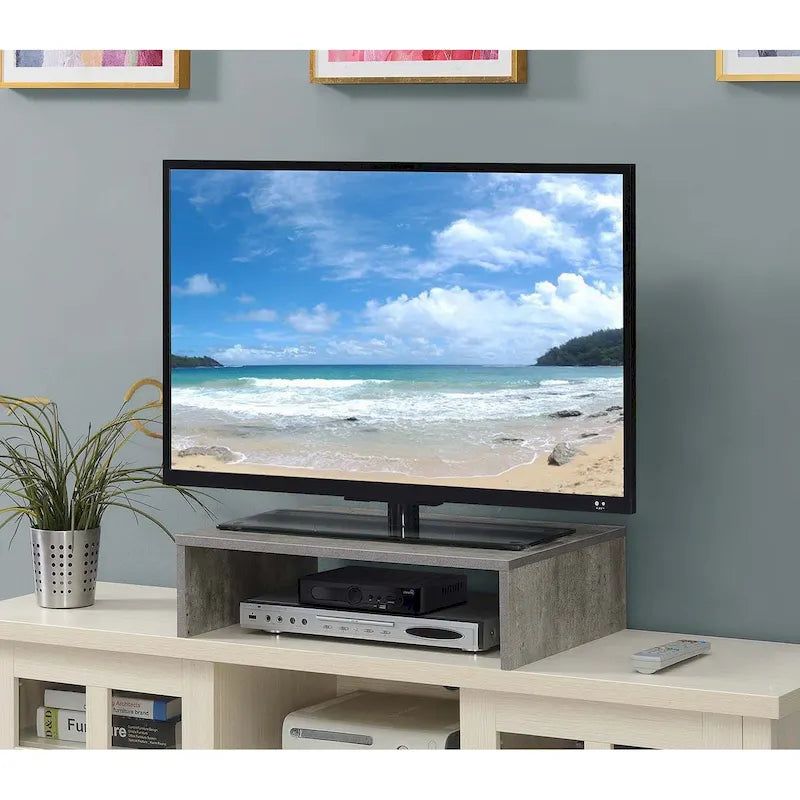 Rehausseur de télévision/moniteur compact Designs2Go de Convenience Concepts pour téléviseurs jusqu'à 26 pouces