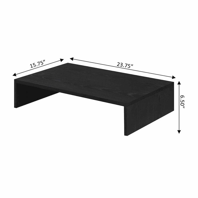 Rehausseur de télévision/moniteur compact Designs2Go de Convenience Concepts pour téléviseurs jusqu'à 26 pouces