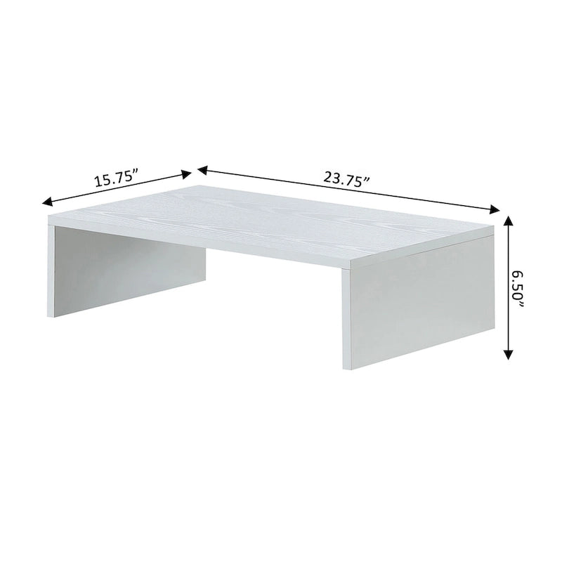 Rehausseur de télévision/moniteur compact Designs2Go de Convenience Concepts pour téléviseurs jusqu'à 26 pouces