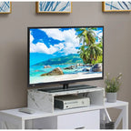 Rehausseur de télévision/moniteur compact Designs2Go de Convenience Concepts pour téléviseurs jusqu'à 26 pouces
