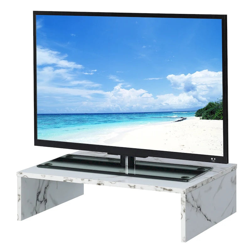 Rehausseur de télévision/moniteur compact Designs2Go de Convenience Concepts pour téléviseurs jusqu'à 26 pouces