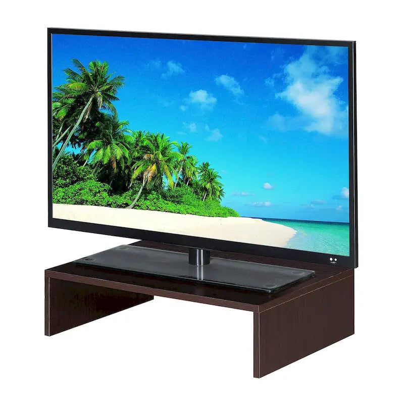 Rehausseur de télévision/moniteur compact Designs2Go de Convenience Concepts pour téléviseurs jusqu'à 26 pouces