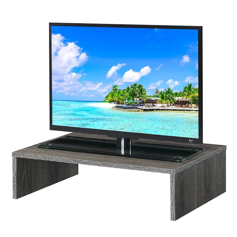 Rehausseur de télévision/moniteur compact Designs2Go de Convenience Concepts pour téléviseurs jusqu'à 26 pouces