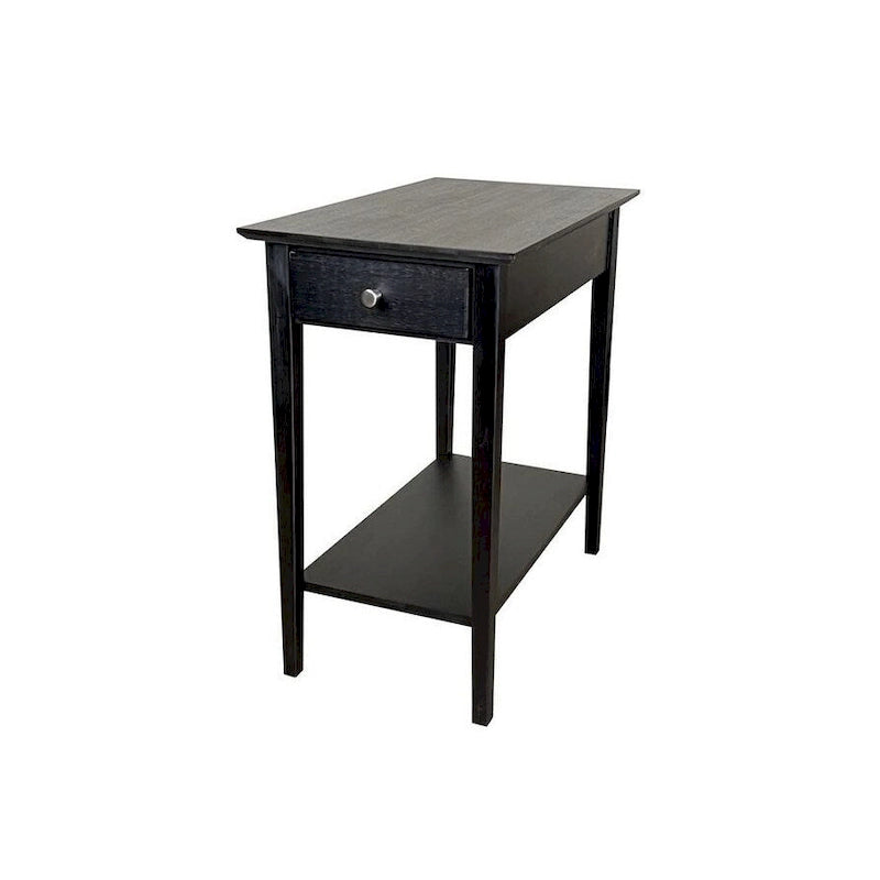Table inclinable en bambou massif avec tiroir