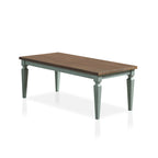 Ensemble de 3 tables basses Nomara en bois massif de 48 pouces de style campagne française par Furniture of America
