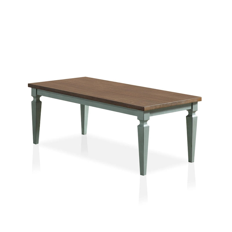 Ensemble de 3 tables basses Nomara en bois massif de 48 pouces de style campagne française par Furniture of America