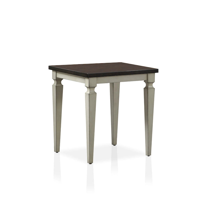 Ensemble de 3 tables basses Nomara en bois massif de 48 pouces de style campagne française par Furniture of America