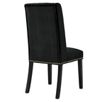 Chaises de salle à manger en velours Performance Baron - Lot de 2