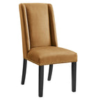 Chaises de salle à manger en velours Performance Baron - Lot de 2