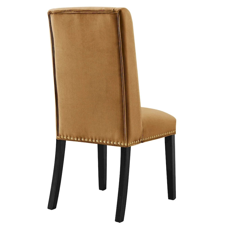 Chaises de salle à manger en velours Performance Baron - Lot de 2