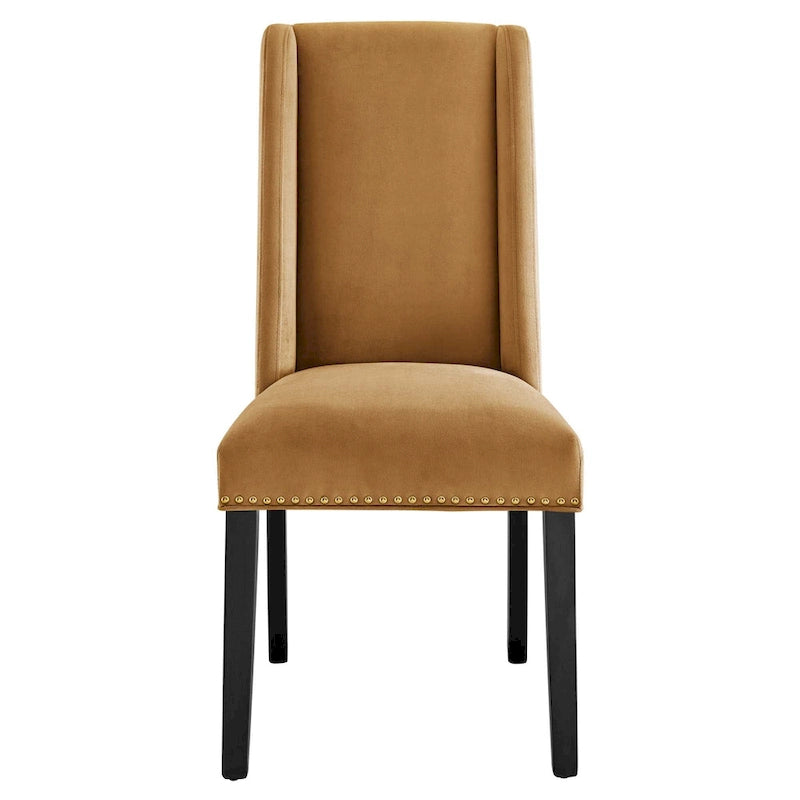 Chaises de salle à manger en velours Performance Baron - Lot de 2
