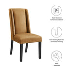 Chaises de salle à manger en velours Performance Baron - Lot de 2