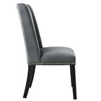 Chaises de salle à manger en velours Performance Baron - Lot de 2