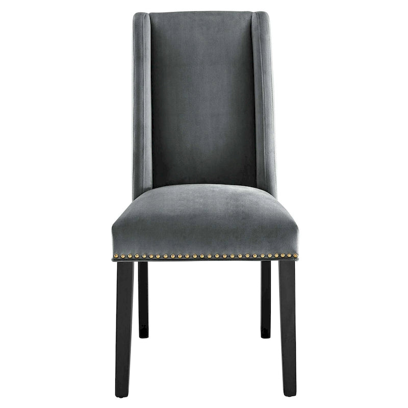 Chaises de salle à manger en velours Performance Baron - Lot de 2