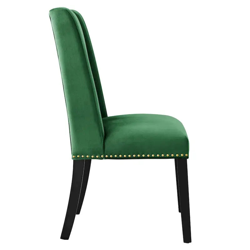 Chaises de salle à manger en velours Performance Baron - Lot de 2