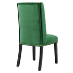 Chaises de salle à manger en velours Performance Baron - Lot de 2
