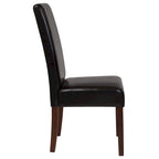 Upholstered Wood Parsons Chair (Set of 2) - 19W x 21.5D x 40H