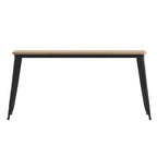 30x60 Commercial Poly Resin Restaurant Table with Umbrella Hole - 30W x 60D x 30H