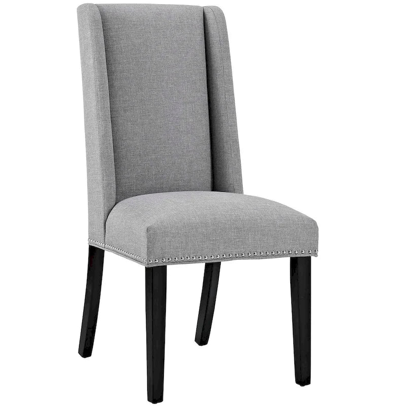 Chaises de salle à manger Modway Baron rembourrées en tissu (ensemble de 2)
