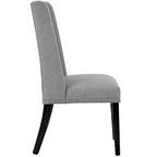 Chaises de salle à manger Modway Baron rembourrées en tissu (ensemble de 2)