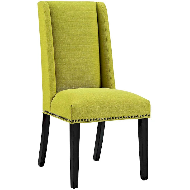 Chaises de salle à manger Modway Baron rembourrées en tissu (ensemble de 2)