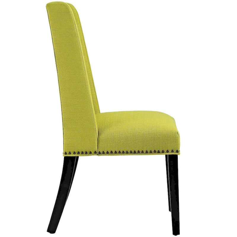 Chaises de salle à manger Modway Baron rembourrées en tissu (ensemble de 2)