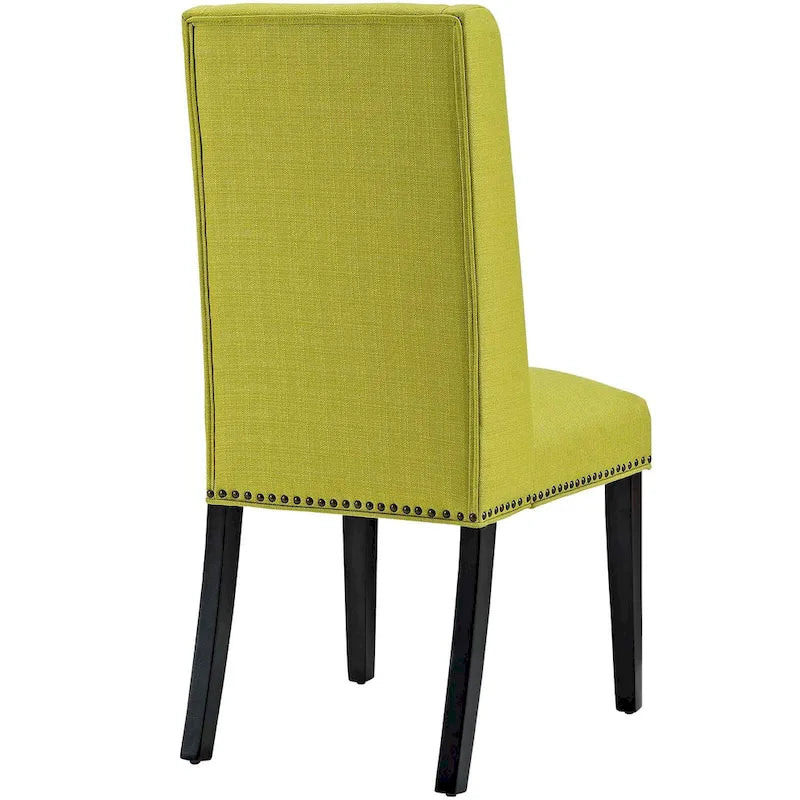 Chaises de salle à manger Modway Baron rembourrées en tissu (ensemble de 2)