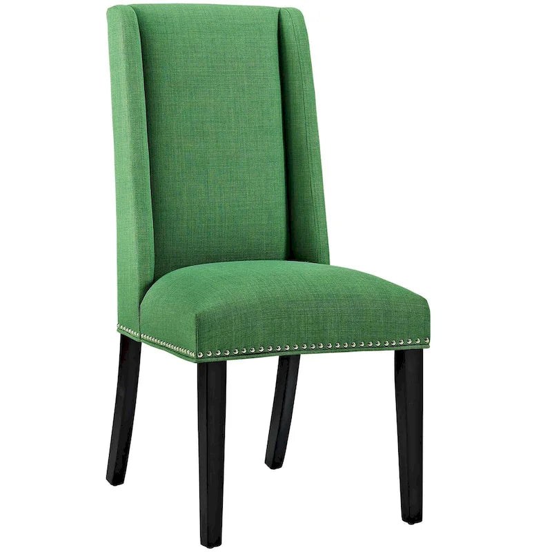 Chaises de salle à manger Modway Baron rembourrées en tissu (ensemble de 2)
