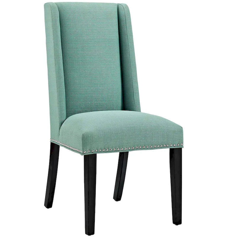 Chaises de salle à manger Modway Baron rembourrées en tissu (ensemble de 2)
