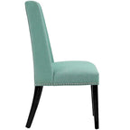 Chaises de salle à manger Modway Baron rembourrées en tissu (ensemble de 2)
