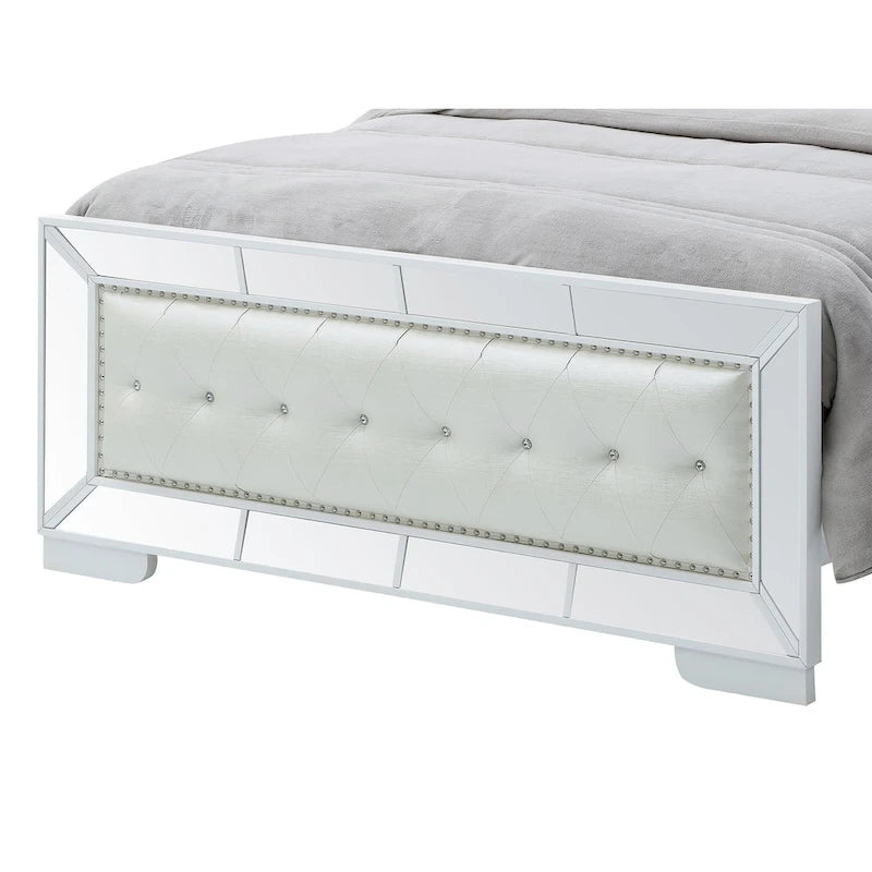 Lit panneau blanc Hollywood Hills