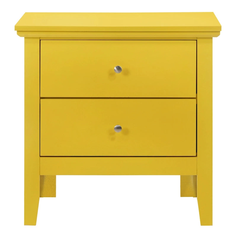 Table de chevet à 2 tiroirs Primo (61 cm H x 48,3 cm L x 39,4 cm P)