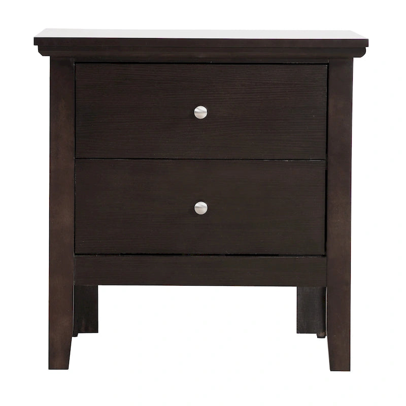 Table de chevet à 2 tiroirs Primo (61 cm H x 48,3 cm L x 39,4 cm P)