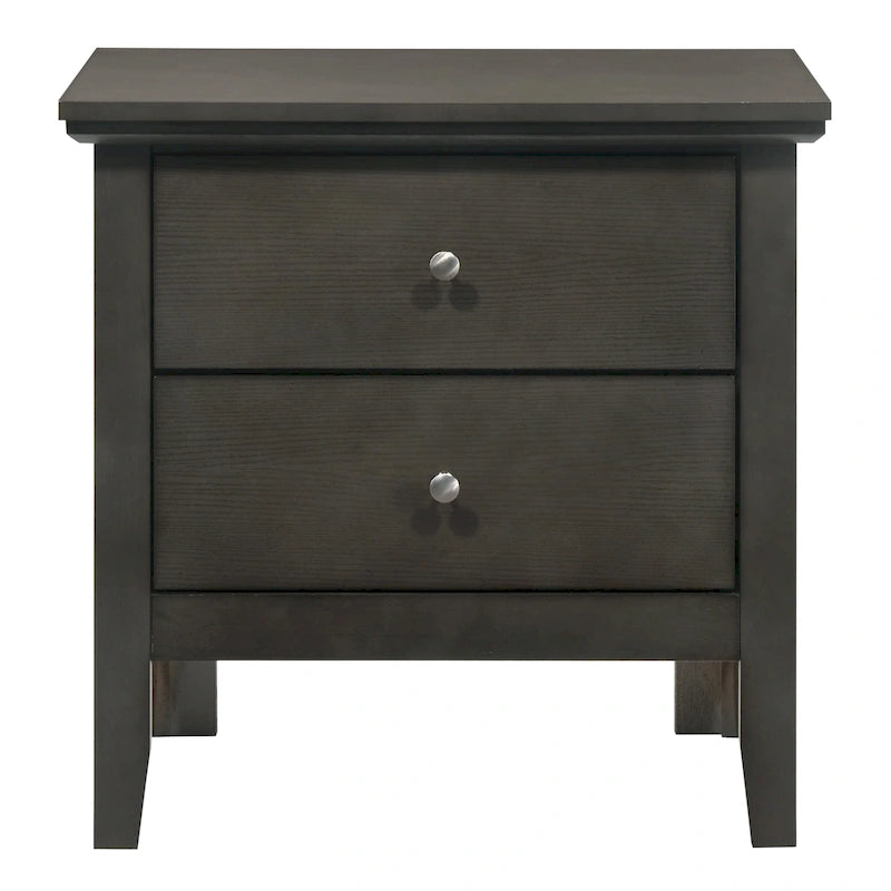 Table de chevet à 2 tiroirs Primo (61 cm H x 48,3 cm L x 39,4 cm P)